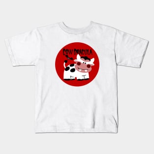 Cow Dracula Kids T-Shirt